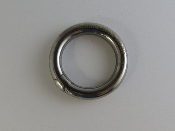 Stainless Steel Rappel Ring - Small – Atwood Gear